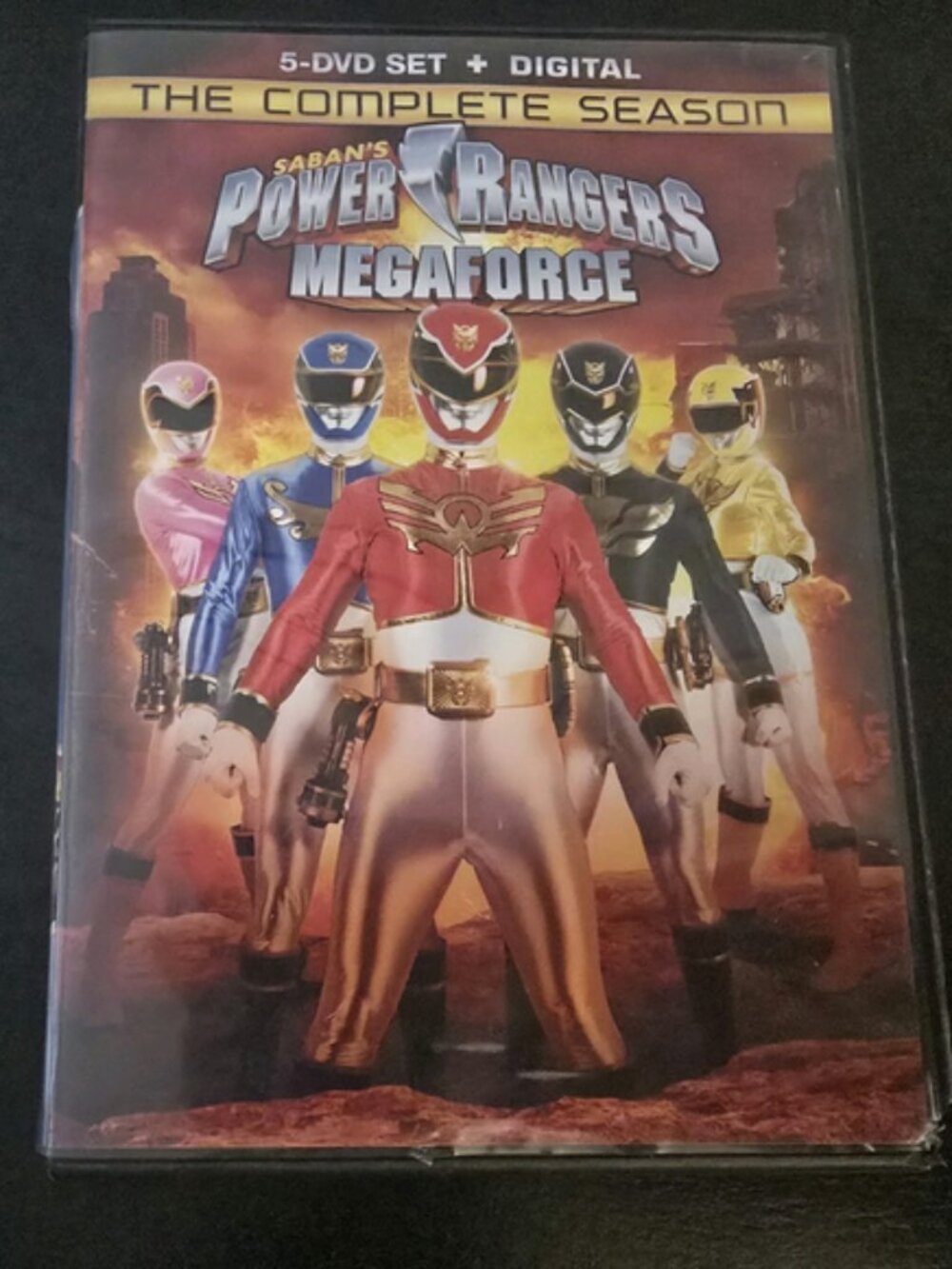 Power Rangers Megaforce Complete Season 5 DVD Set